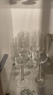 Glas Vinglas og café glas 