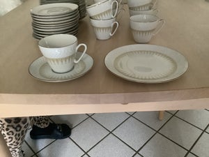 Porcelæn Kaffekop med underkop og