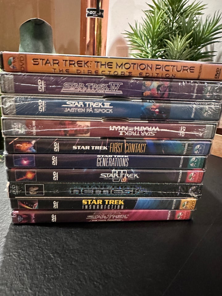 Star trek samling, DVD, science