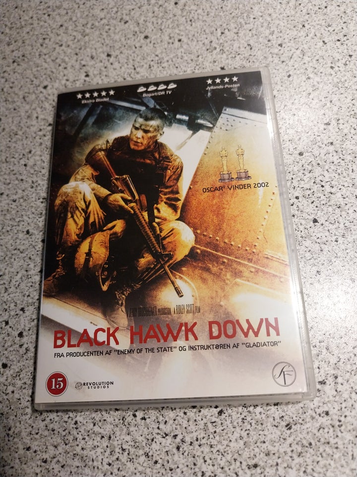 Black Hawk Down, DVD, action