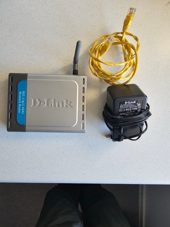 Router, wireless, D-Link