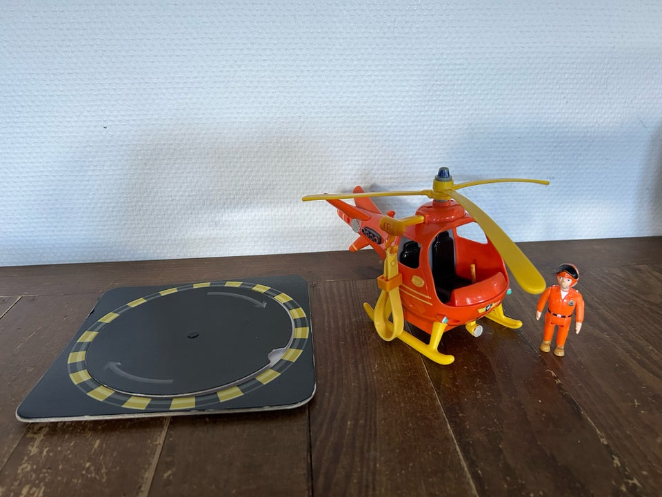 Figurer, Helikopter, Brandmand