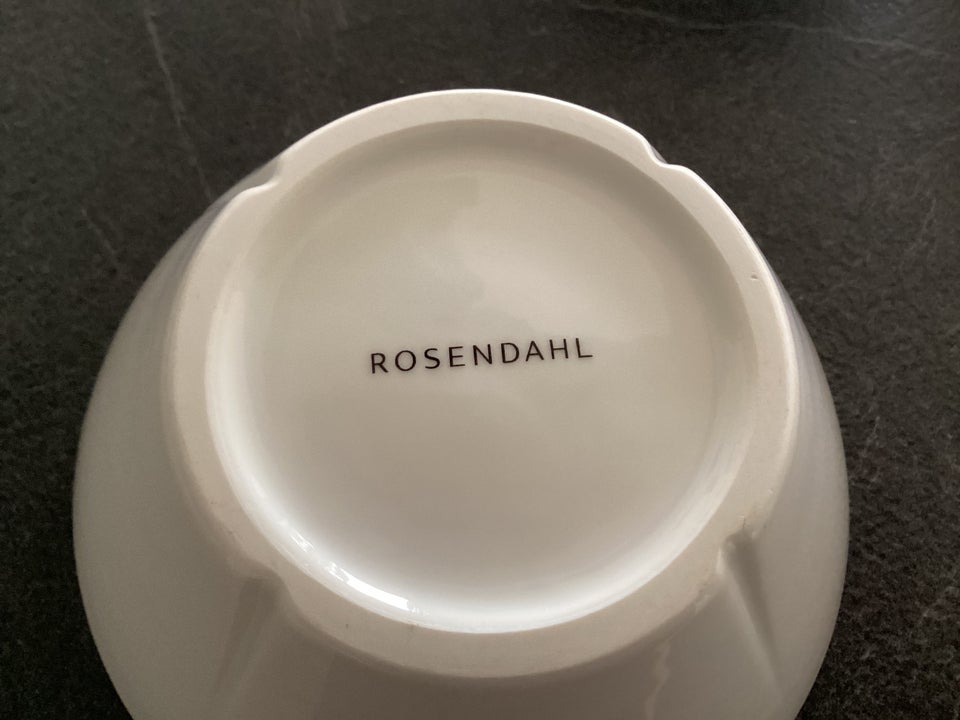 Porcelæn Skåle Rosendal