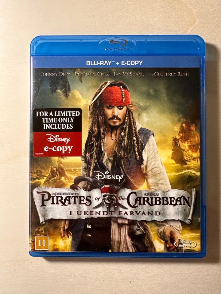 Pirates of the Caribbean , Blu-ray,