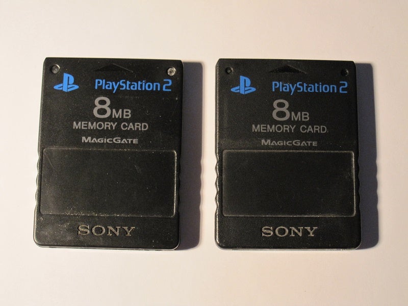 Playstation 2, Memory Card (har 6