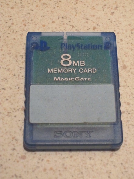 Playstation 2, Memory Card (har 6