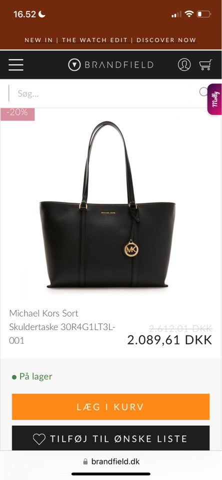 Skuldertaske, Michael Kors,