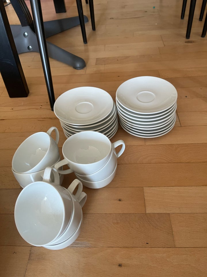 Porcelæn, Kaffekop og underkop,