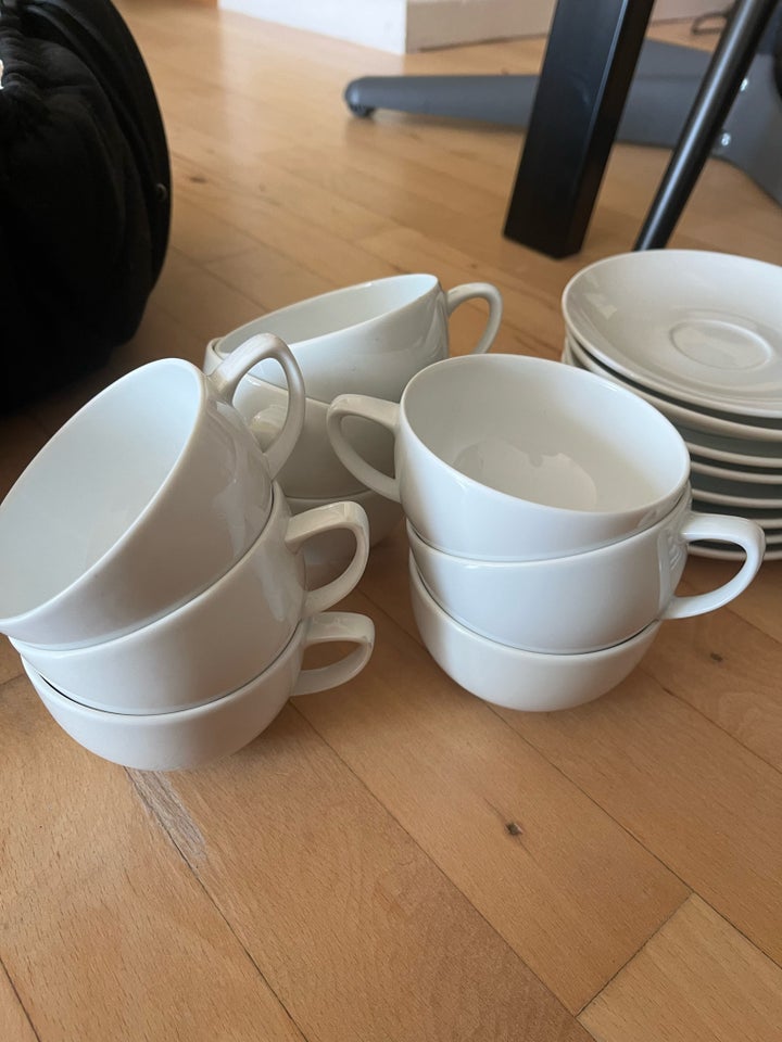 Porcelæn, Kaffekop og underkop,