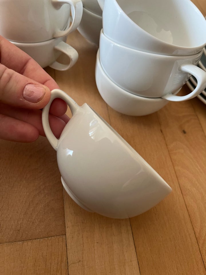 Porcelæn, Kaffekop og underkop,