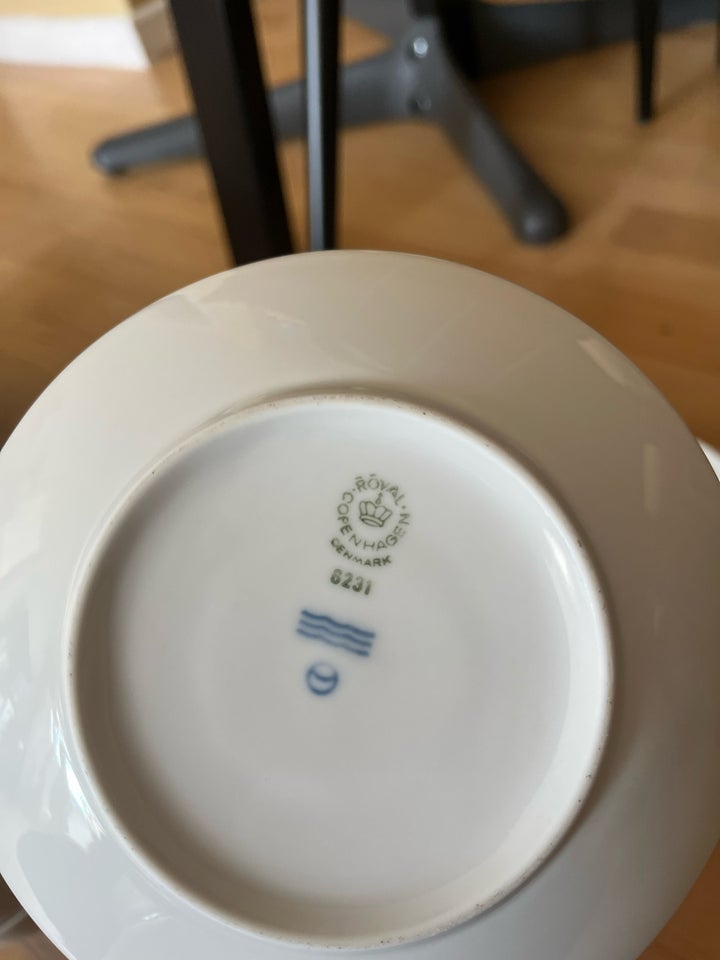 Porcelæn, Kaffekop og underkop,