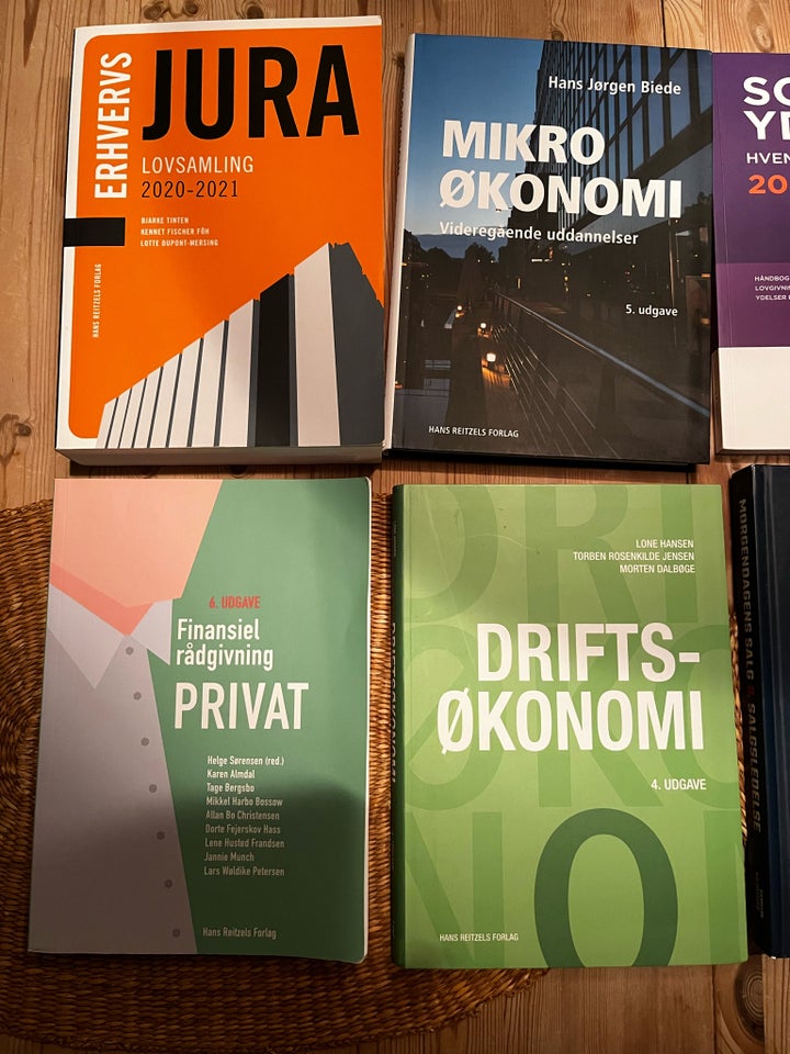 Bøger til finansøkonomi