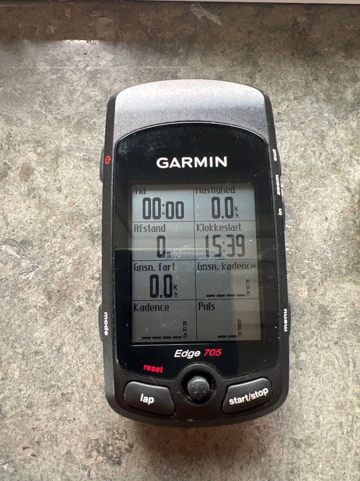 Cykelcomputer, Garmin Edge 705