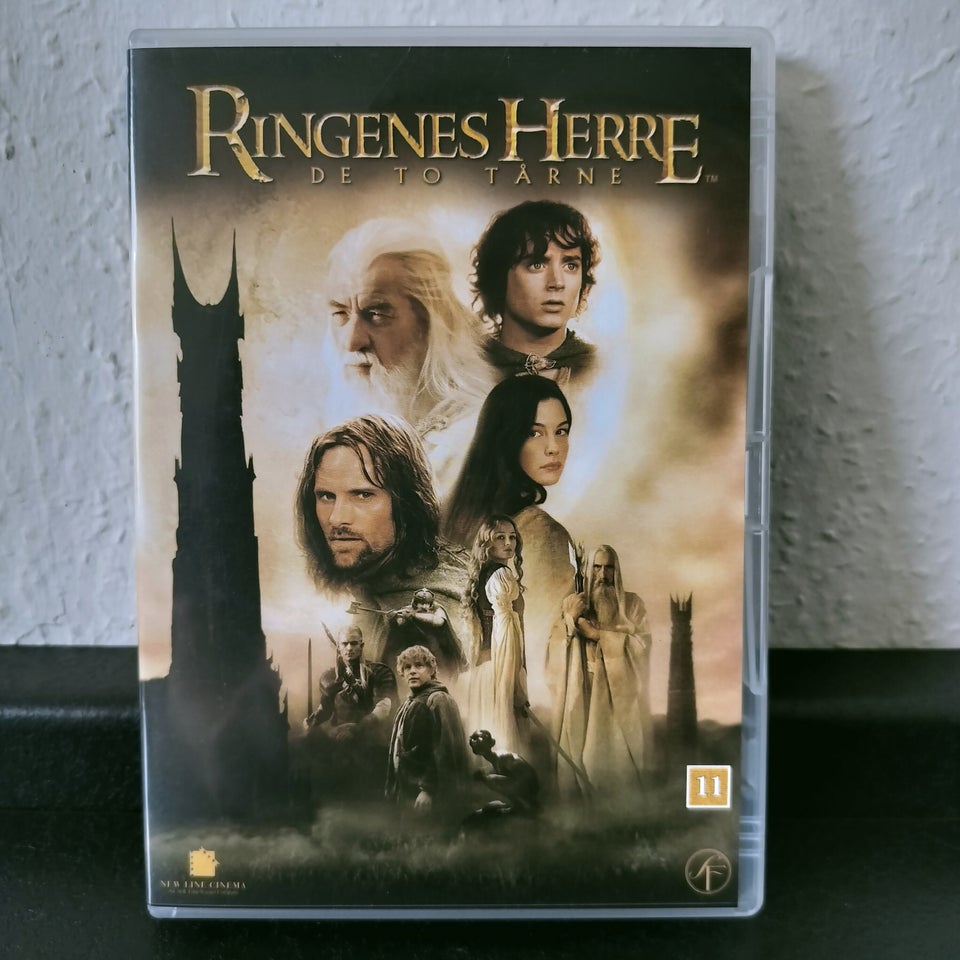 Ringenes Herre: De To Tårne, DVD,