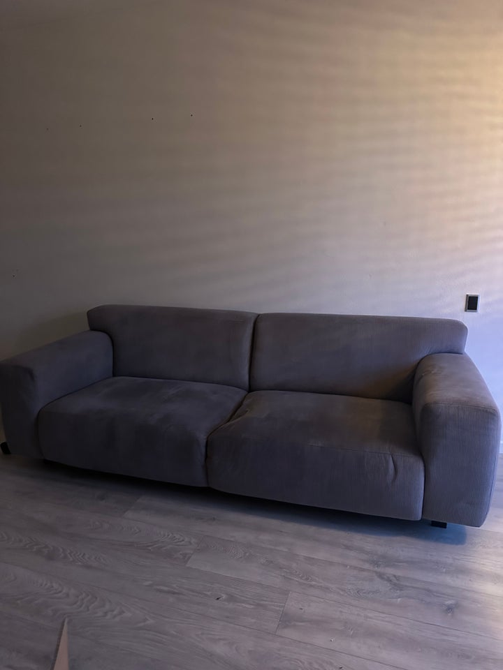 Sofa, fløjl, 3 pers.