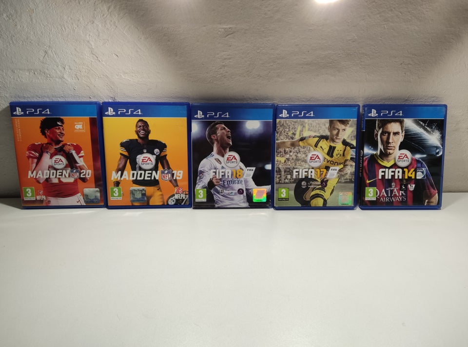 Fifa og Madden , PS4, sport