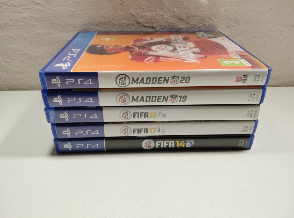 Fifa og Madden , PS4, sport