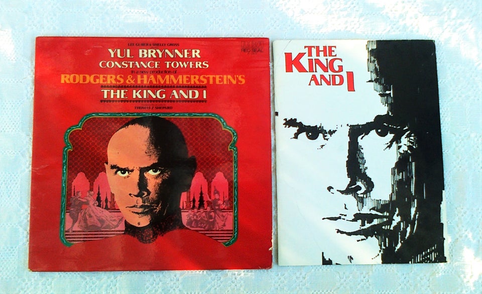 LP, Yul Brynner  Constance Towers,