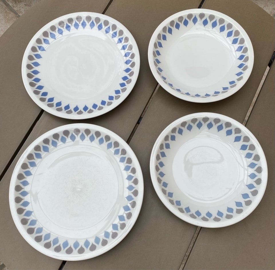 Porcelæn Kopper tallerkener mm