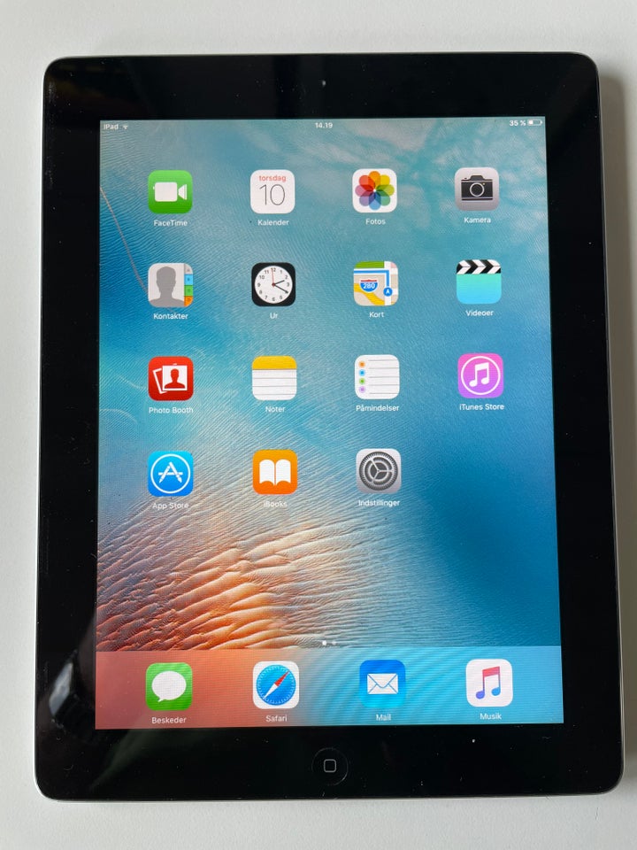 iPad 2, 32 GB, sort