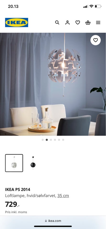 Anden loftslampe IKEA