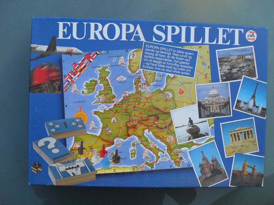 EUROPA SPILLET, brætspil