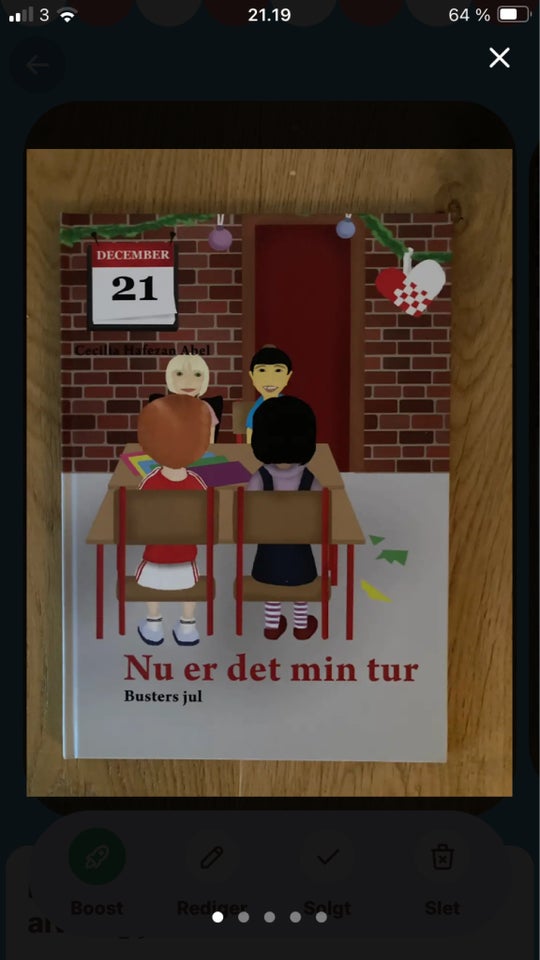 Nu er det min tur Busters jul, Nala