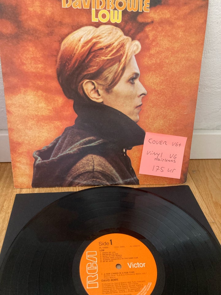 LP, David Bowie vinyl lp