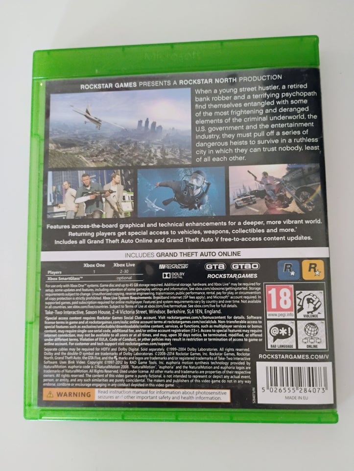 Grand theft auto 5, Xbox One, action