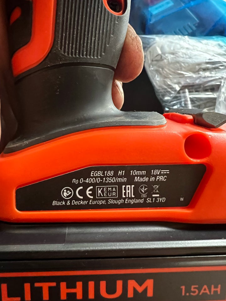 Slagboremaskine Black  Decker