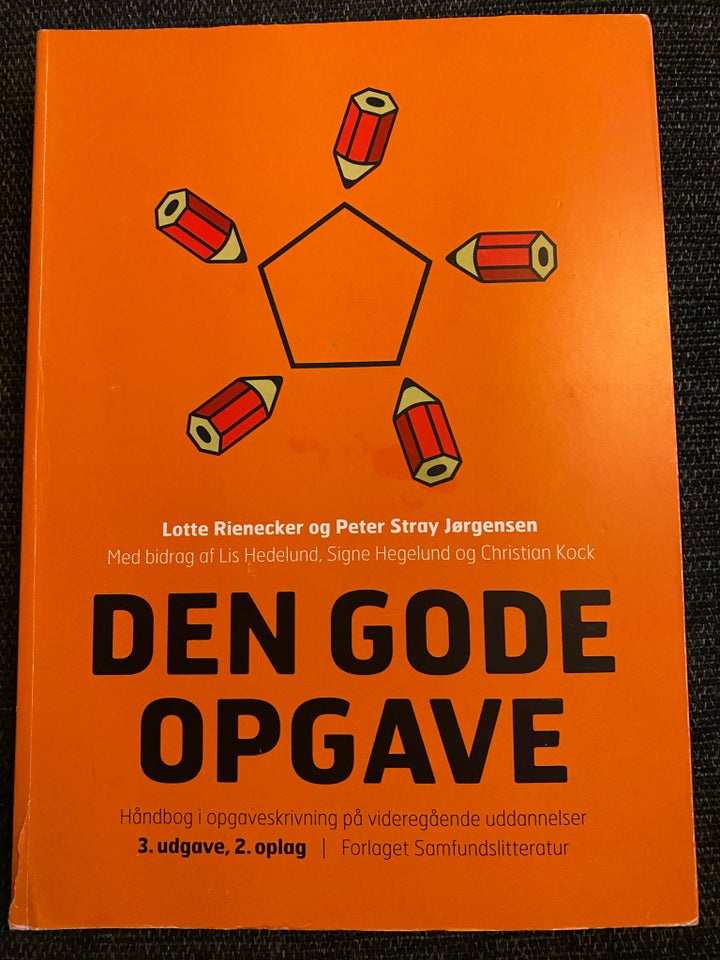 Den gode opgave, Lotte Rienecker,