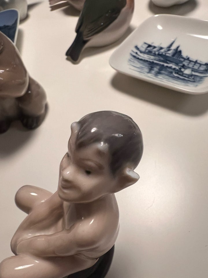 Porcelæn Figurer eller platte