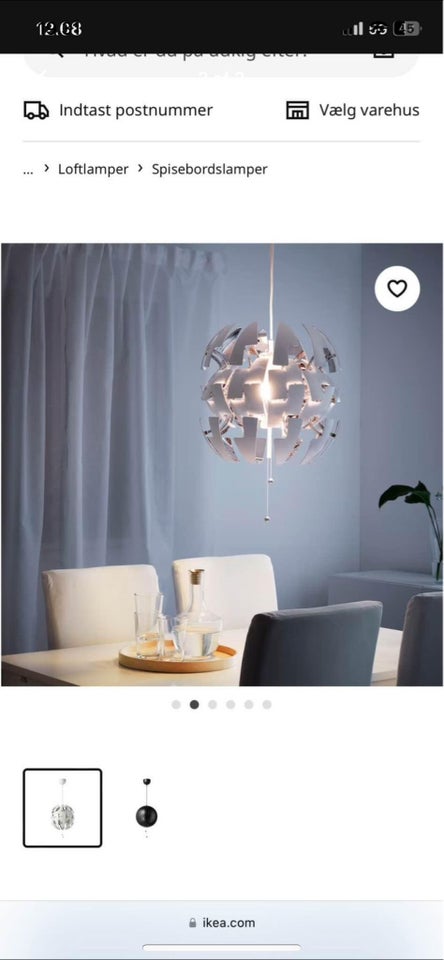 Anden loftslampe, Ikea