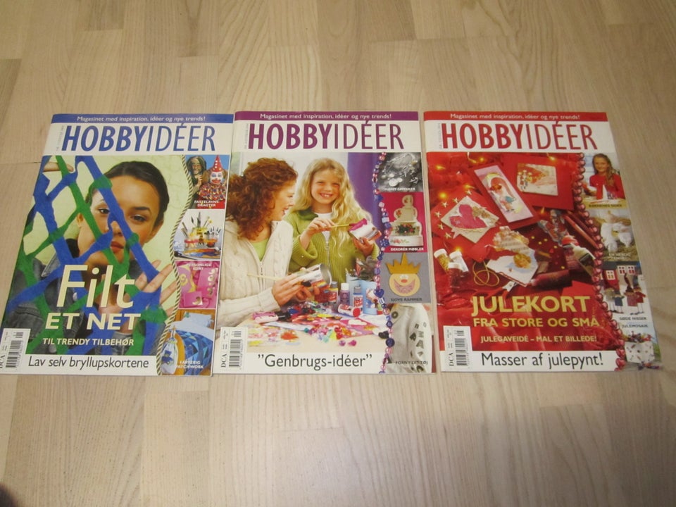 Hobby og ideer-blade, emne: