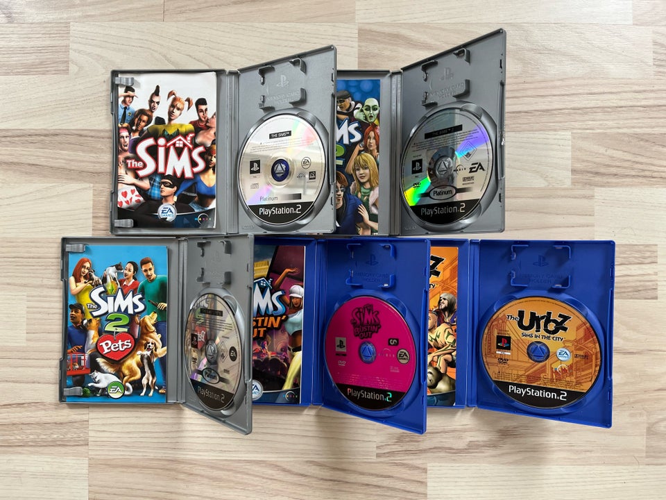 The Sims Diverse Titler PS2