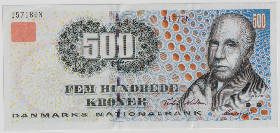 Danmark, sedler, 500 Kroner