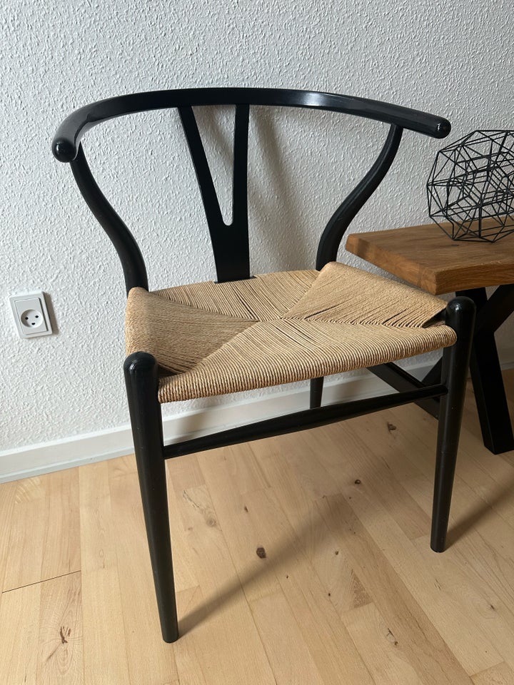 Hans J Wegner Y Stol i sort EG -