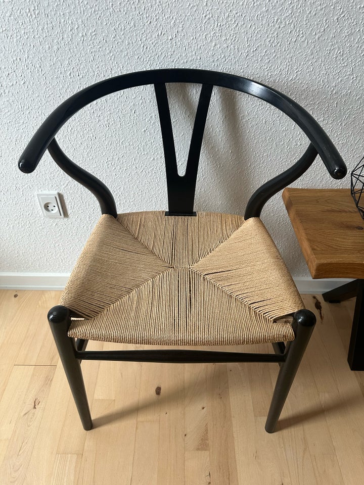 Hans J Wegner Y Stol i sort EG -