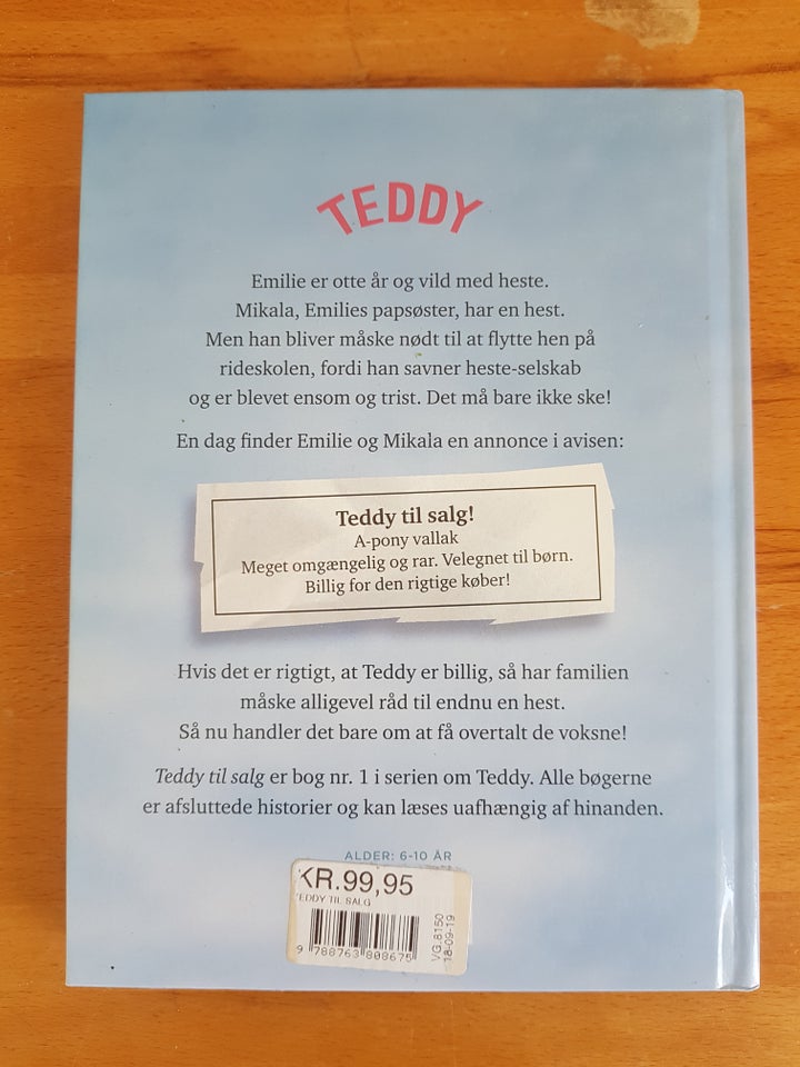 3 bøger om Teddy, Lin Hallberg og