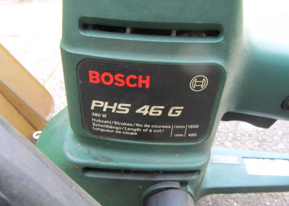 Hækklipper, Bosch elektrisk