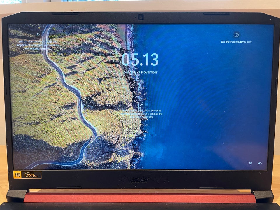 Acer Nitro 5, Intel i5 @2.300 GHz, 16