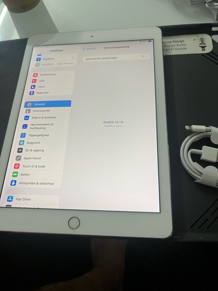 iPad Pro 128 GB hvid