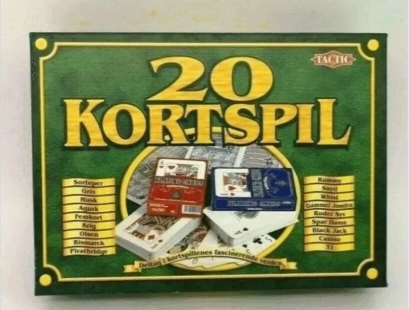 Spil RETRO SPILLEKORT FRA TACTIC