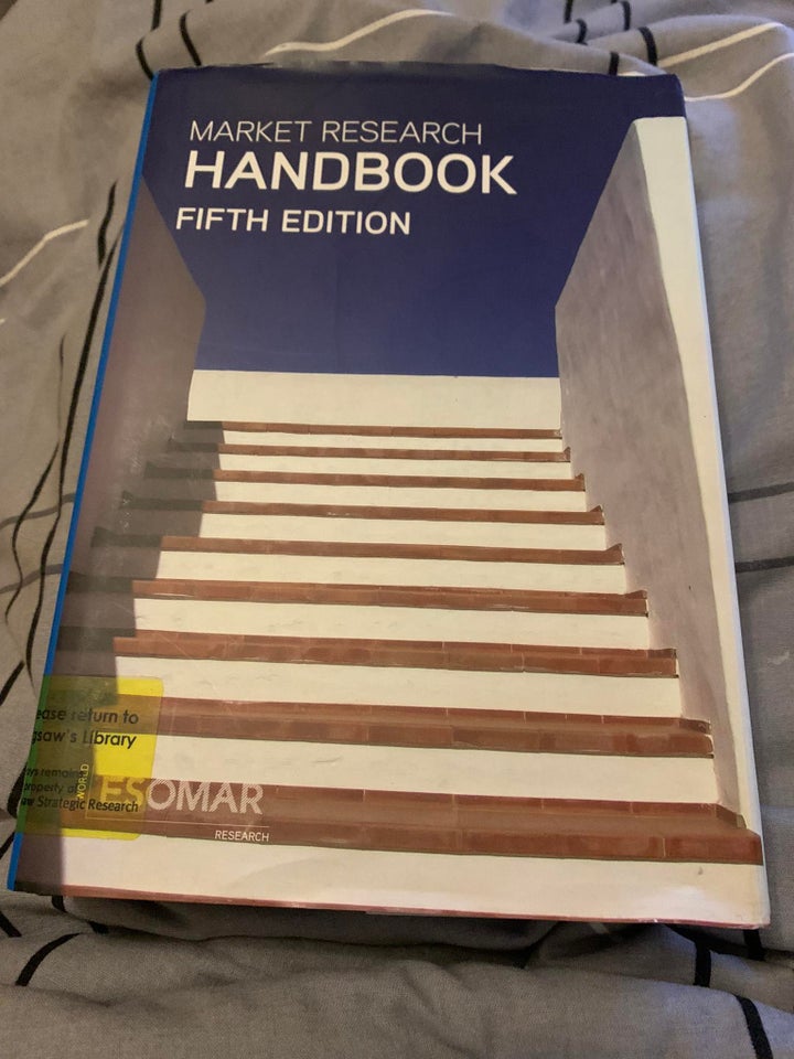 Market Research Handbook 5e