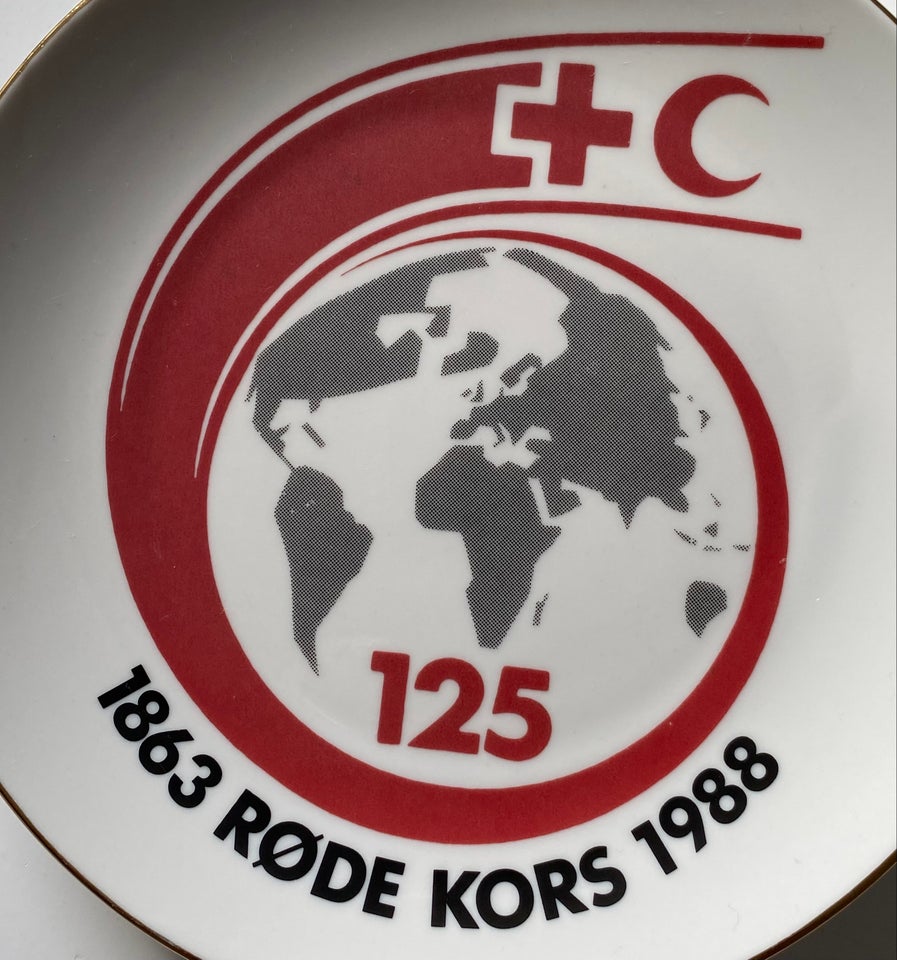 Røde Kors 125 år - 1863-1988 Svane