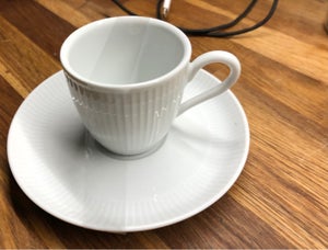 Porcelæn Espresso kop m underkop