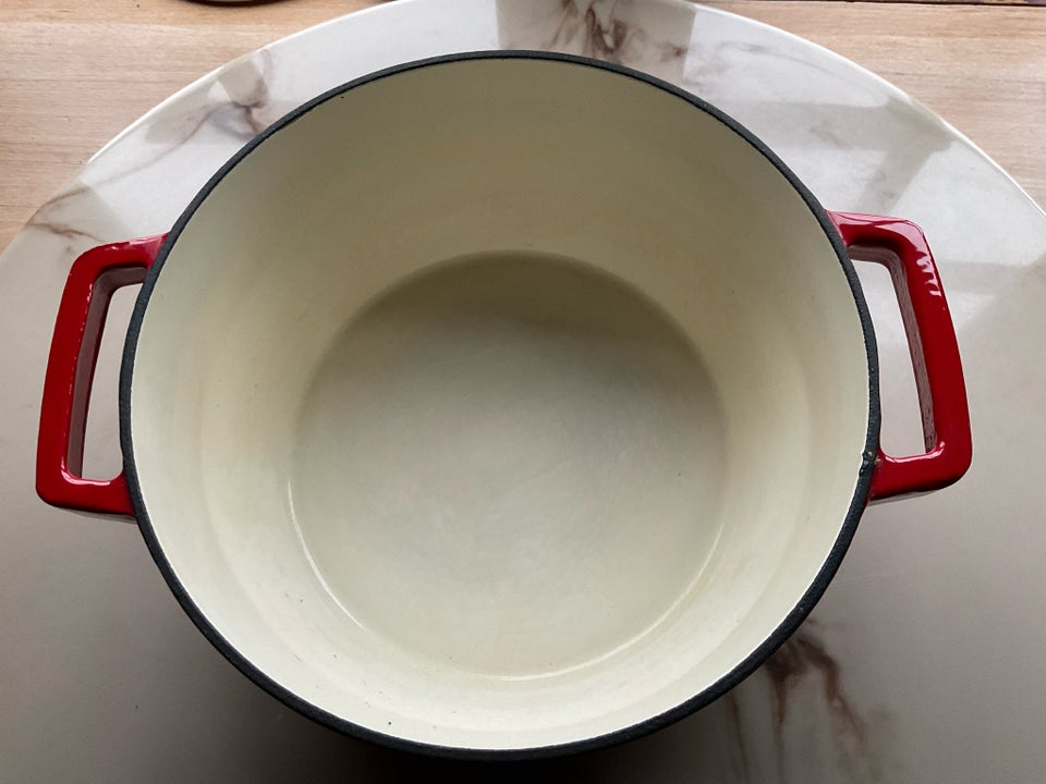 Støbejerns gryde , Pyrex