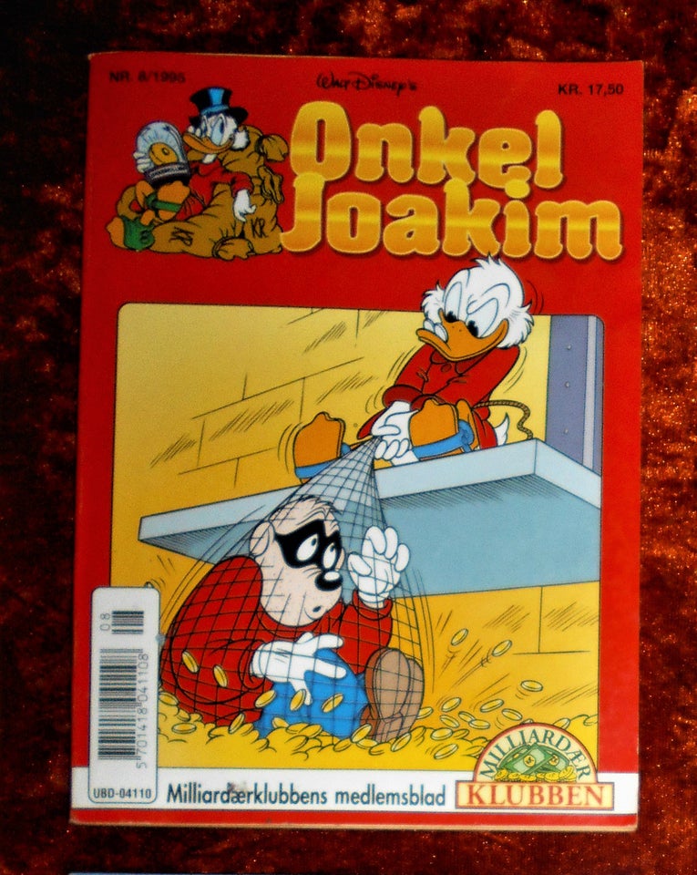 Onkel Joakim, Tegneserie