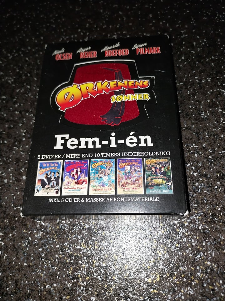 Ørkenens Sønner, DVD, komedie