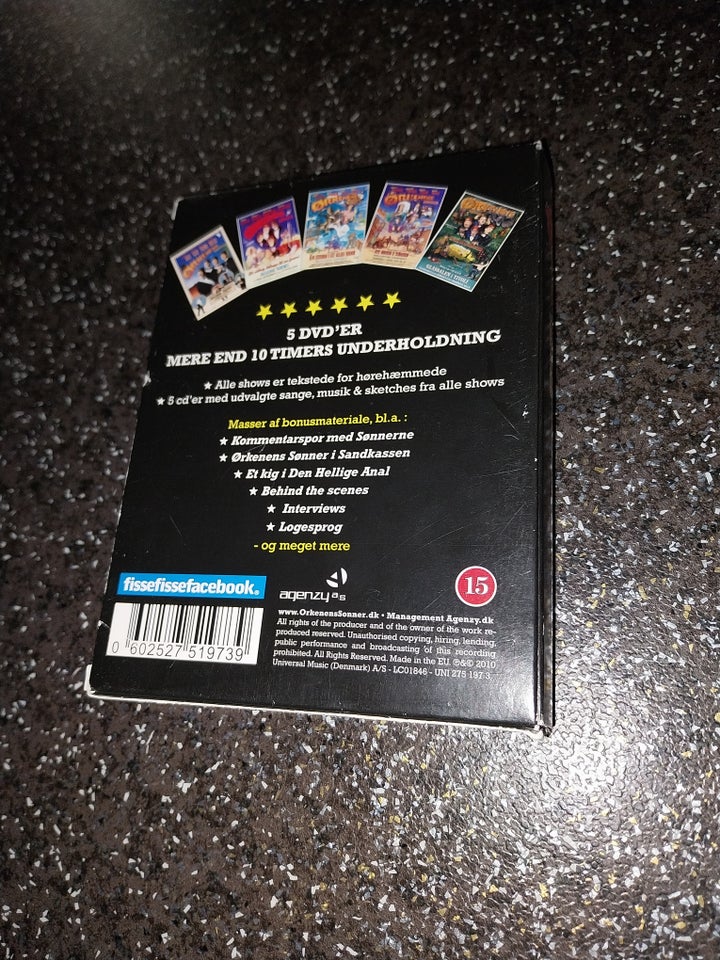 Ørkenens Sønner, DVD, komedie